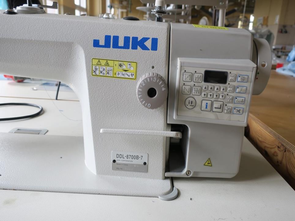 Used Juki DDL-8700B-7 Lockstitch Machine For Sale (Auction Premium ...